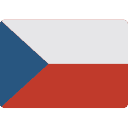 Czech language flag icon